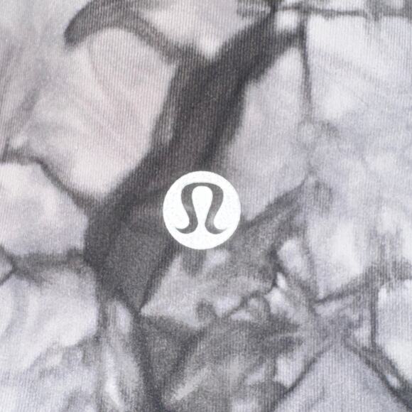 Lululemon Wunder Under Hi-Rise Tight Sz 6 Dual Shibori Antique White Baltic Gray - Picture 3 of 4